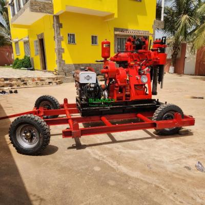 SUNMOY HG300D-200 water well drilling machine in Guinea-Bissau Africa - 240306
