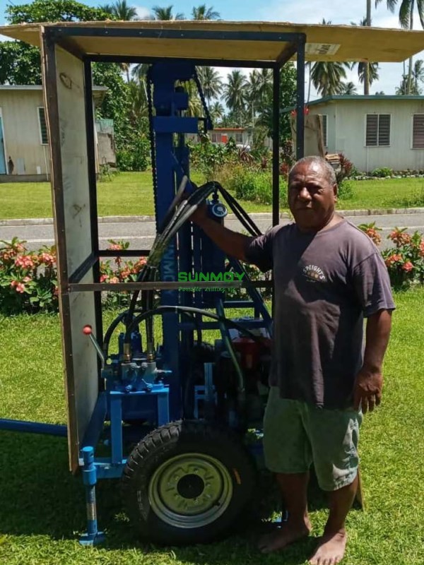 Equipo de perforación portátil HG260D en PAPÚA NUEVA GUINEA