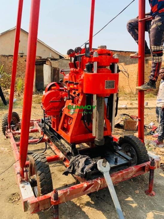 HG300D drilling rig in Congo