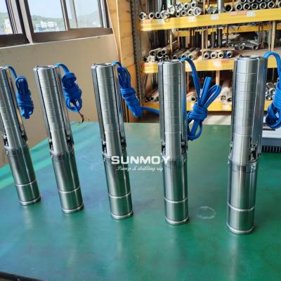 Solar powered water submersible pump with mppt controller made by sunmoy