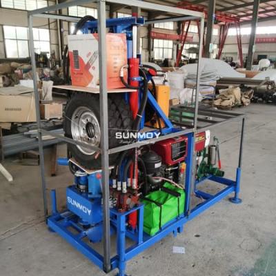SUNMOY HF300D water well drilling rig is delivered to Honduras