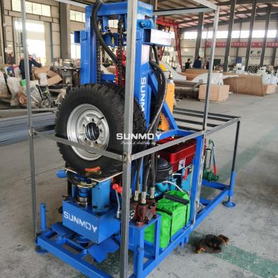 HF260D水井钻机交付加蓬利伯维尔LUIS公司